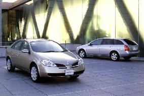 Nissan launches remodeled Primera on domestic market